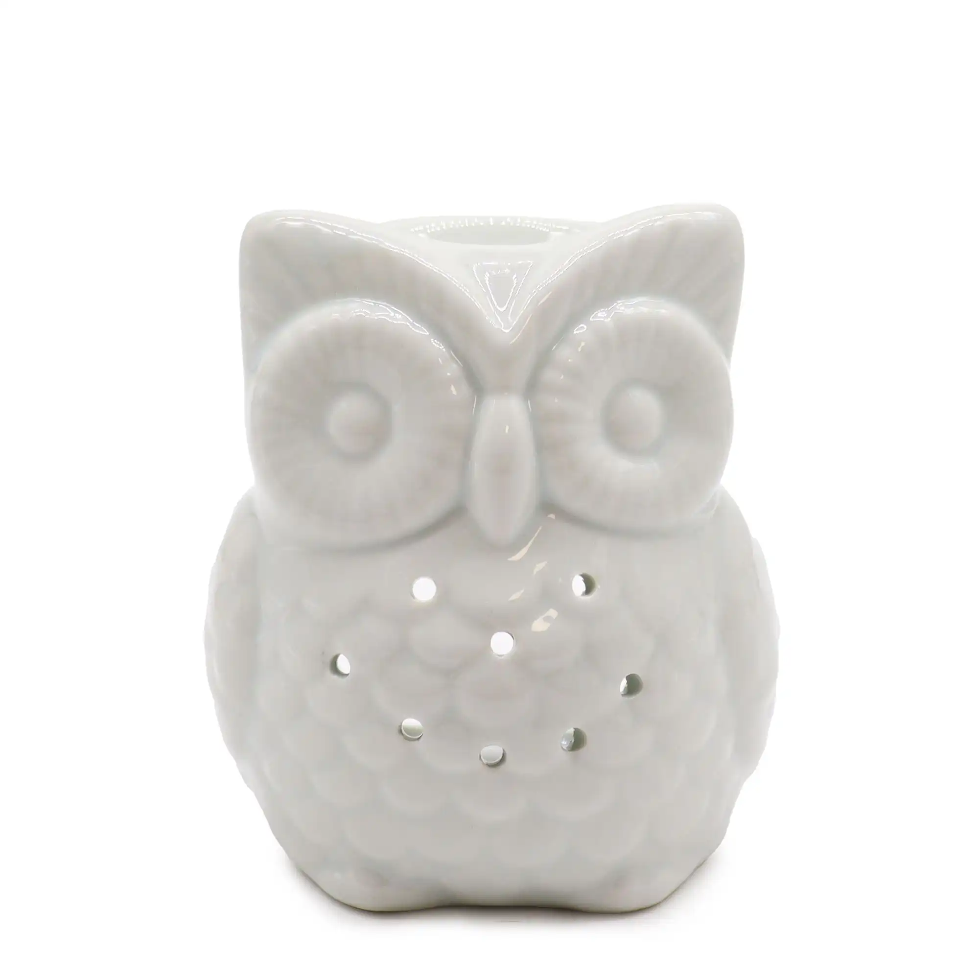 Classic White Oil Burner – Tall Owl | www.artisangoods.co.uk 2 Classic White Oil Burner – Tall Owl | www.artisangoods.co.uk 1