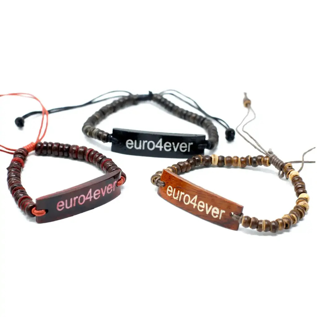 Coco Slogan Bracelets – Euro4Ever | www.artisangoods.co.uk