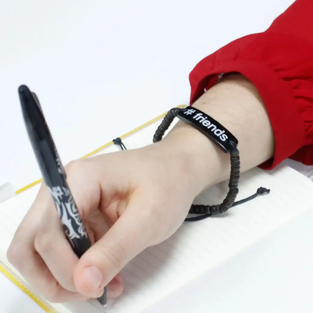 Coco Slogan Bracelets – #Friends | www.artisangoods.co.uk 3