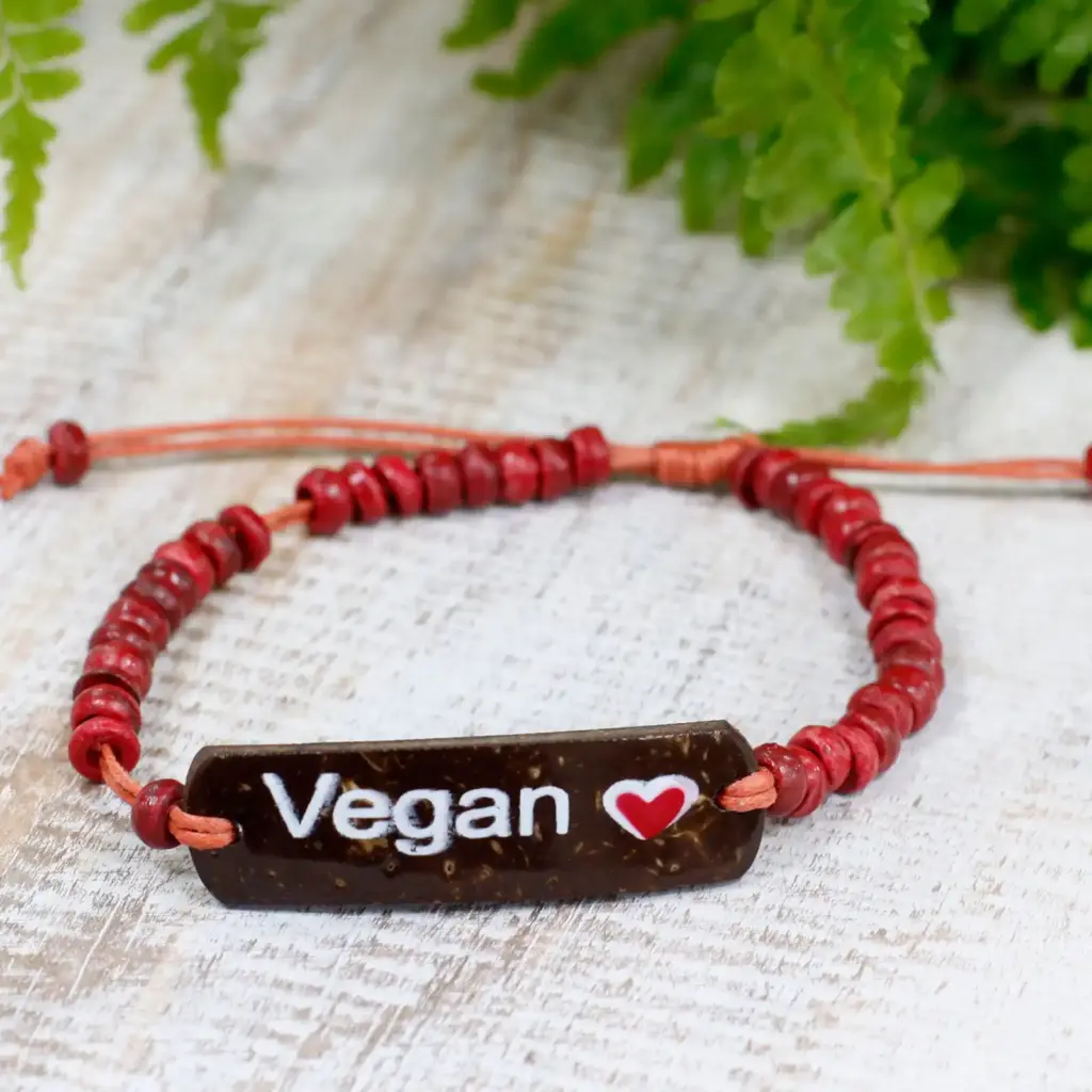 Coco Slogan Bracelets – Vegan | www.artisangoods.co.uk 4