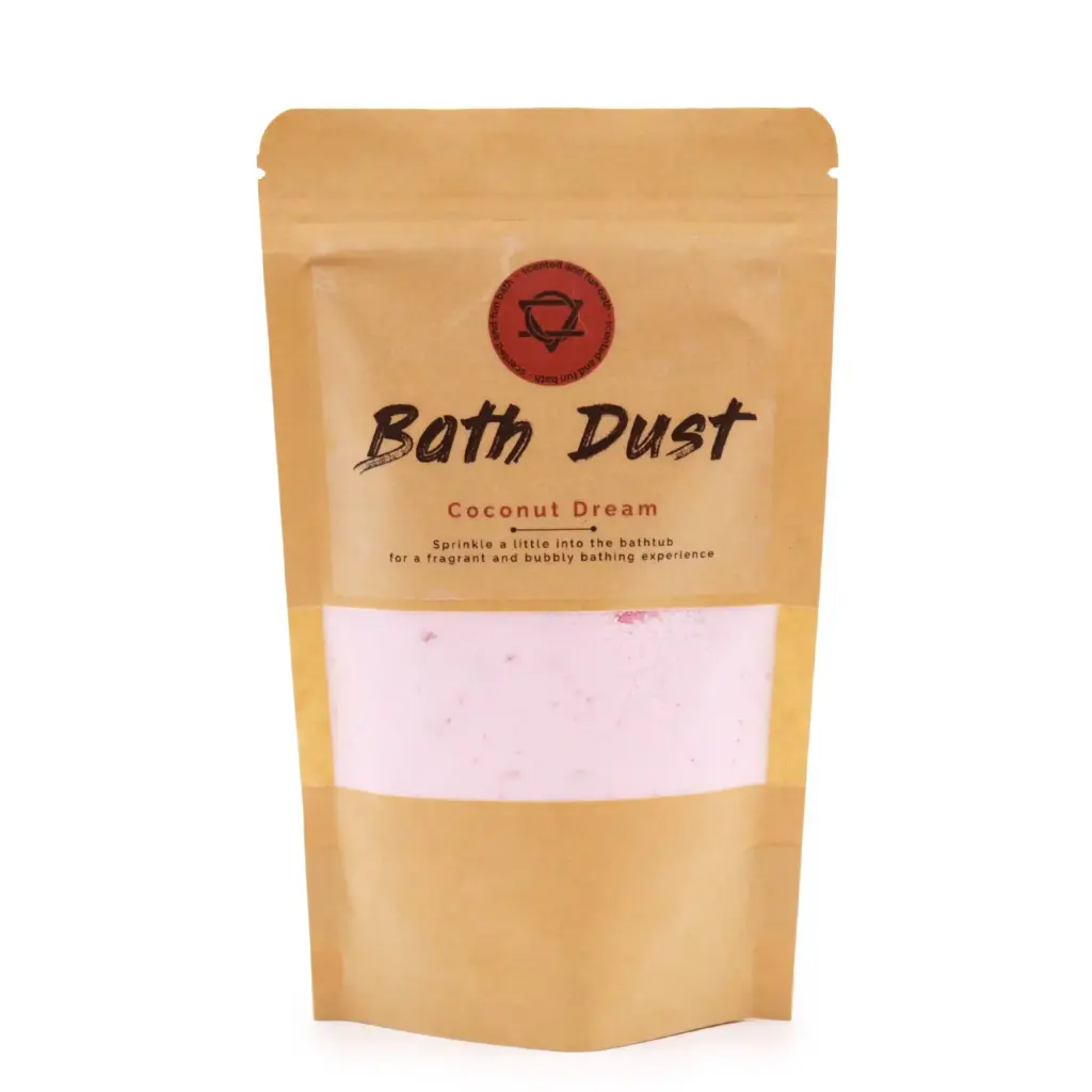 Coconut Dream Bath Dust 190g | www.artisangoods.co.uk