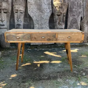 Console Table – Recycled Wood – 150x50x80cm | www.artisangoods.co.uk 4