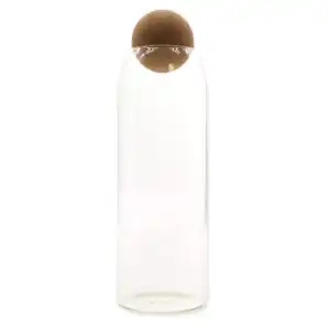 Cottage Cork-Ball Glass Jar – Clear – 25cm | www.artisangoods.co.uk
