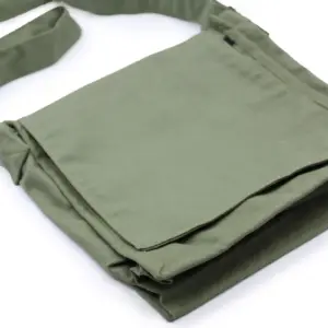 Cotton Canvas Messenger Bag – Natural and Soft Jute | www.artisangoods.co.uk 3