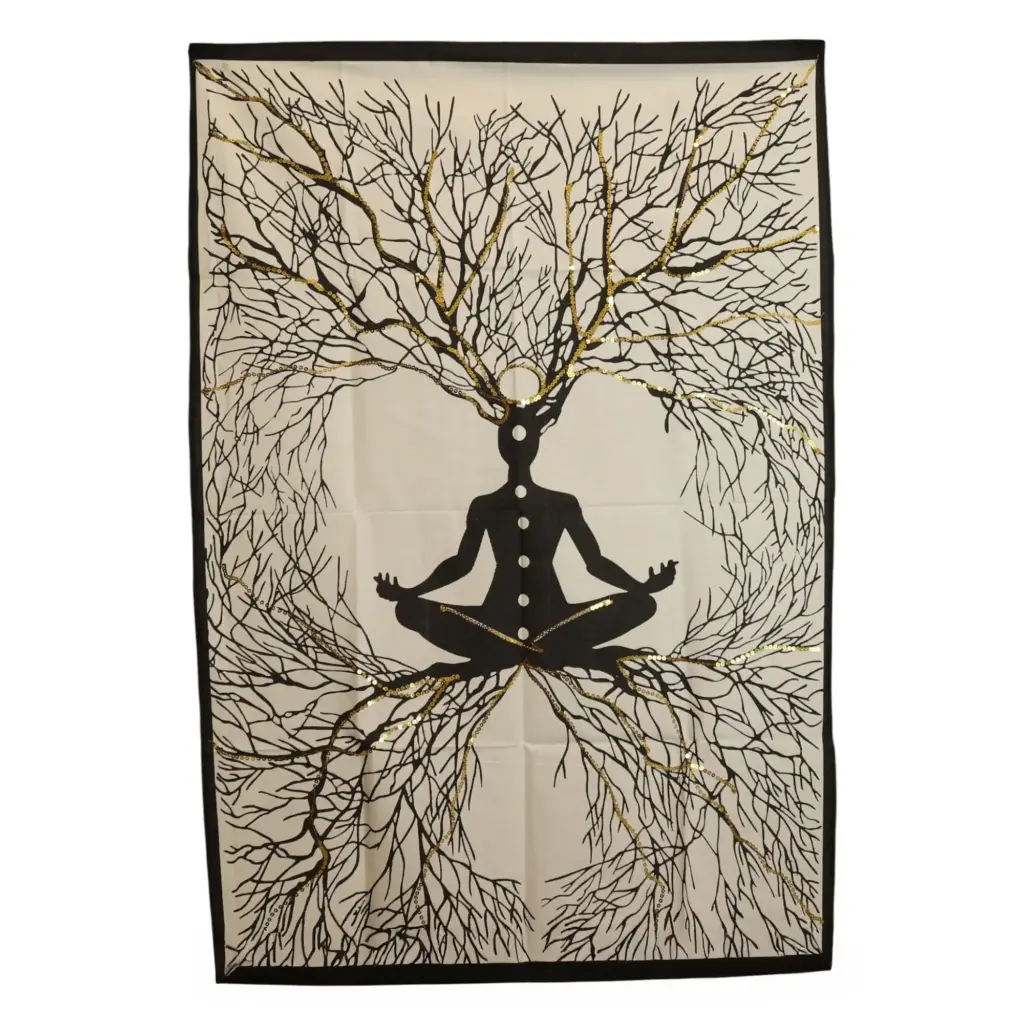 Cotton Wall Art (70x110cm) – Chakra Earth Connection | www.artisangoods.co.uk 2 Cotton Wall Art (70x110cm) – Chakra Earth Connection | www.artisangoods.co.uk 2