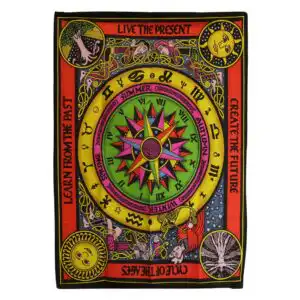 Cotton Wall Art (70x110cm) – Circle of Life | www.artisangoods.co.uk 1