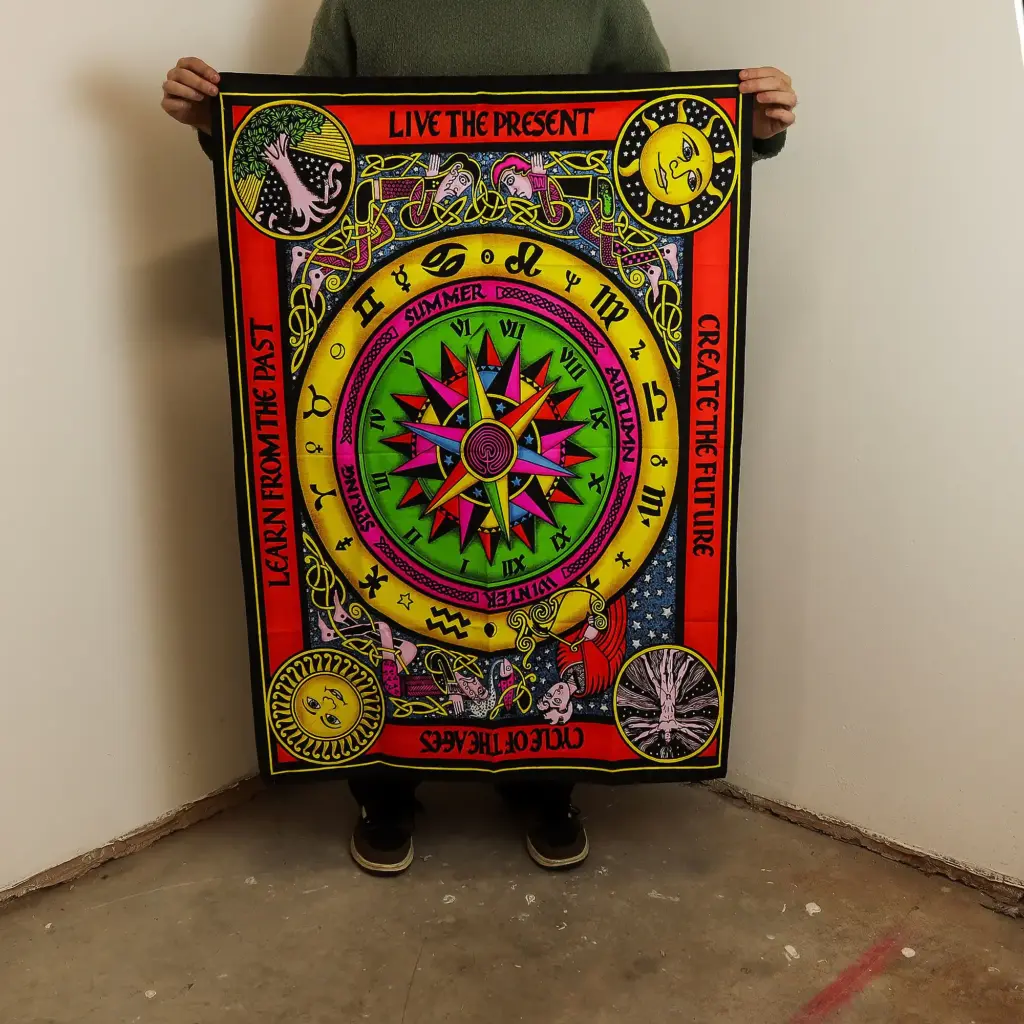 Cotton Wall Art (70x110cm) – Circle of Life | www.artisangoods.co.uk 2