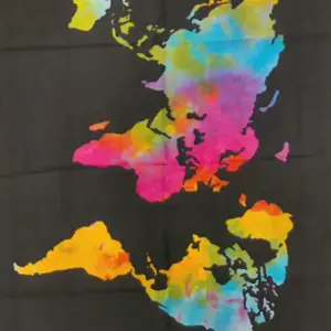 Cotton Wall Art – World | www.artisangoods.co.uk 3