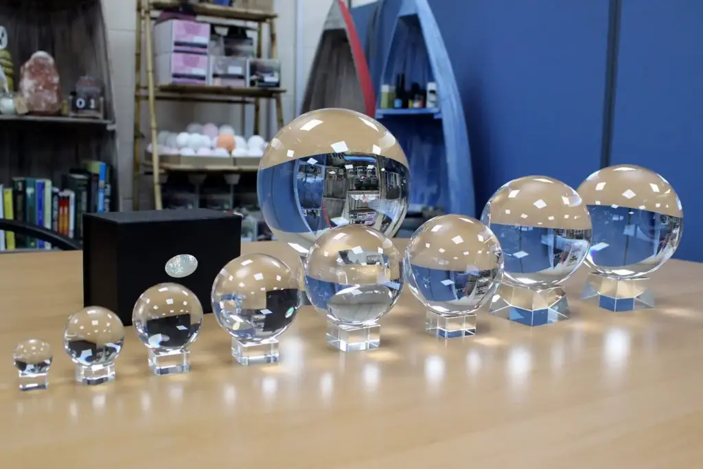 Crystal Ball on Stand 100mm | www.artisangoods.co.uk 3 Crystal Ball on Stand 100mm | www.artisangoods.co.uk 3