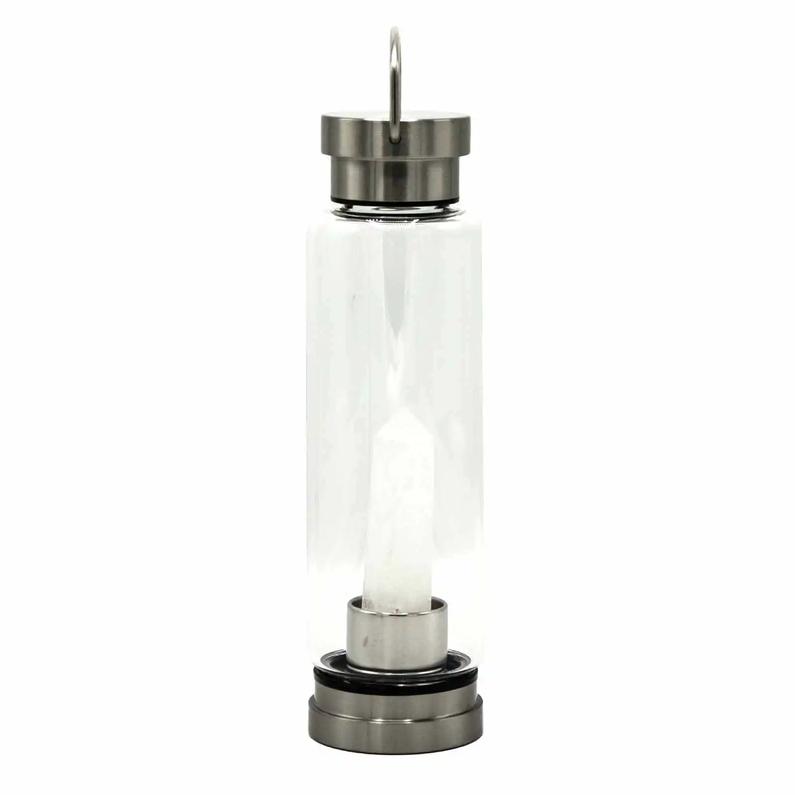 Crystal Infused Glass Water Bottle – Cleansing Clear Quartz – Obelisk | www.artisangoods.co.uk 7 Crystal Infused Glass Water Bottle – Cleansing Clear Quartz – Obelisk | www.artisangoods.co.uk 6