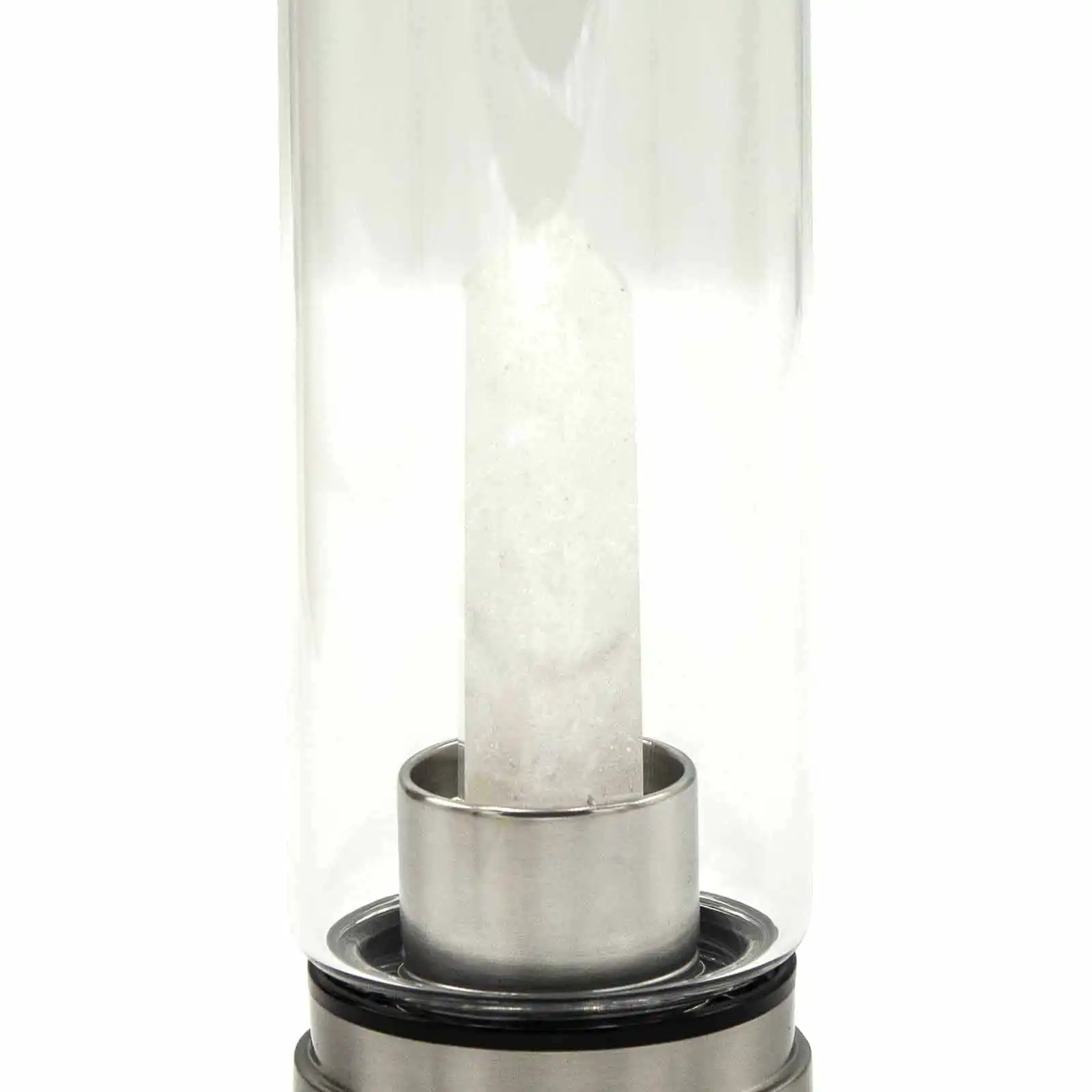 Crystal Infused Glass Water Bottle – Cleansing Clear Quartz – Obelisk | www.artisangoods.co.uk 4 Crystal Infused Glass Water Bottle – Cleansing Clear Quartz – Obelisk | www.artisangoods.co.uk 3