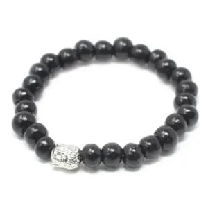 Darkwood Beads & Buddah Bangle | www.artisangoods.co.uk
