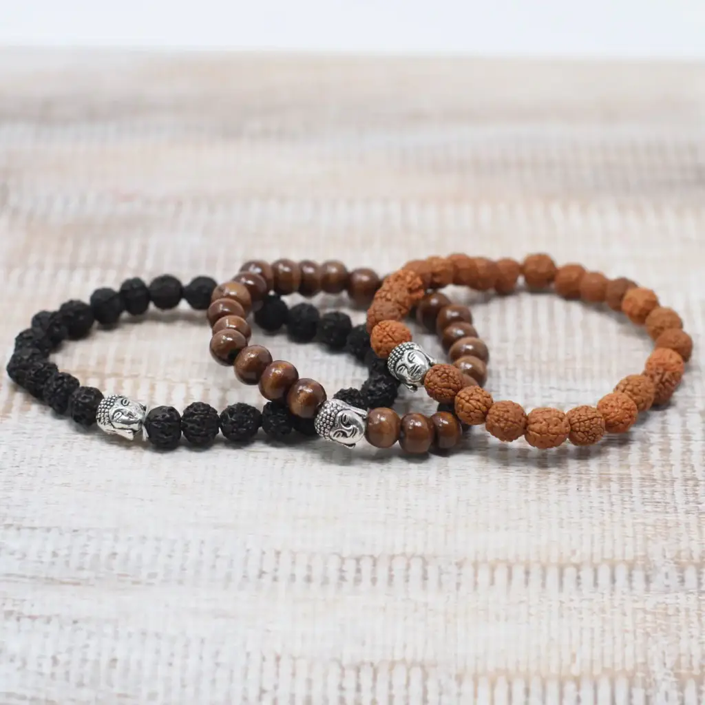 Darkwood Beads & Buddah Bangle | www.artisangoods.co.uk 4