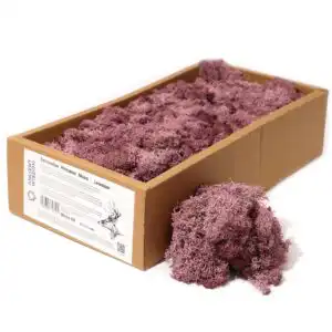 Decoration Reindeer Moss – Lavender – (approx 500gm) | www.artisangoods.co.uk