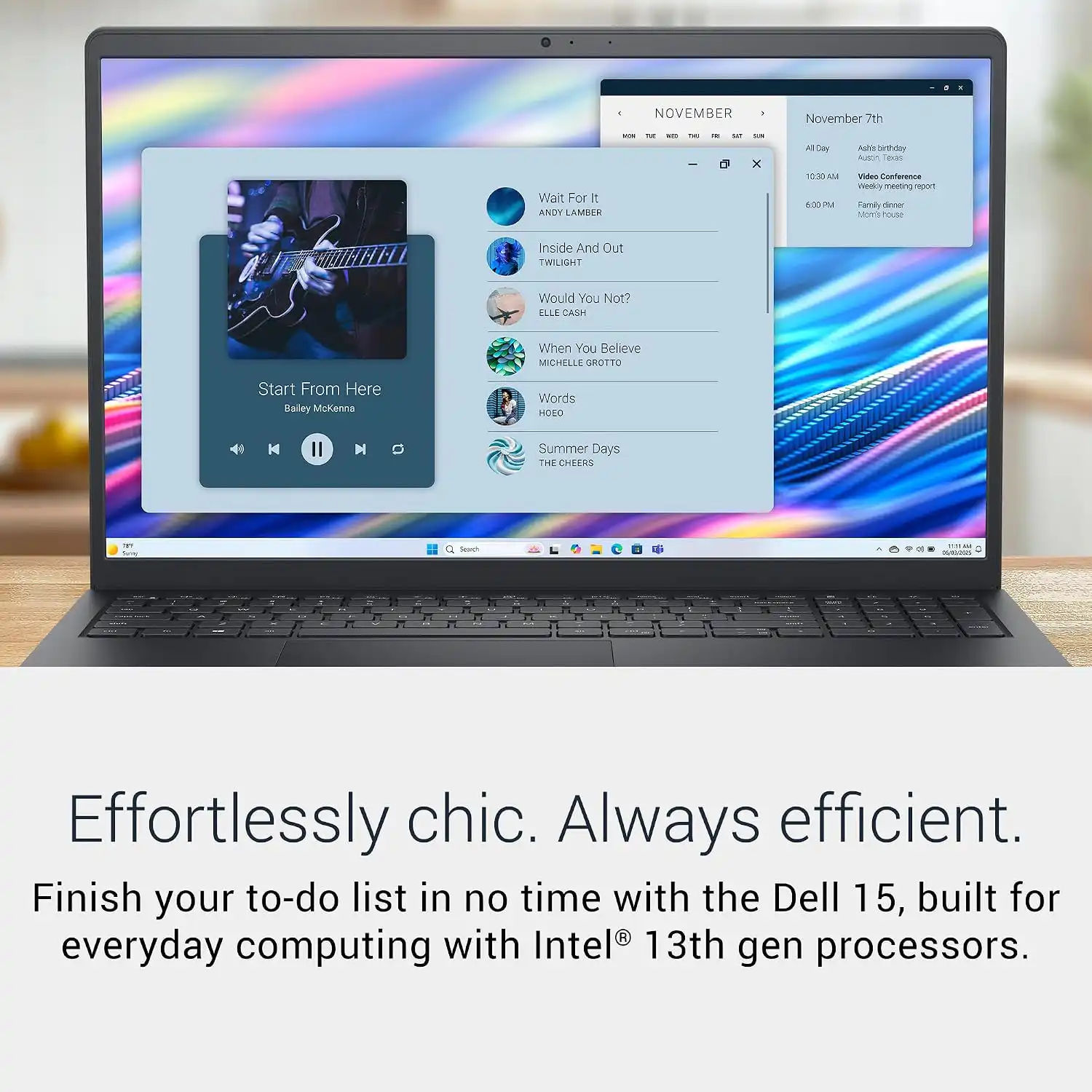 Dell 15 DC15250 Laptop, 15.6" FHD, Intel Core i5, 16 GB RAM, 512 GB
