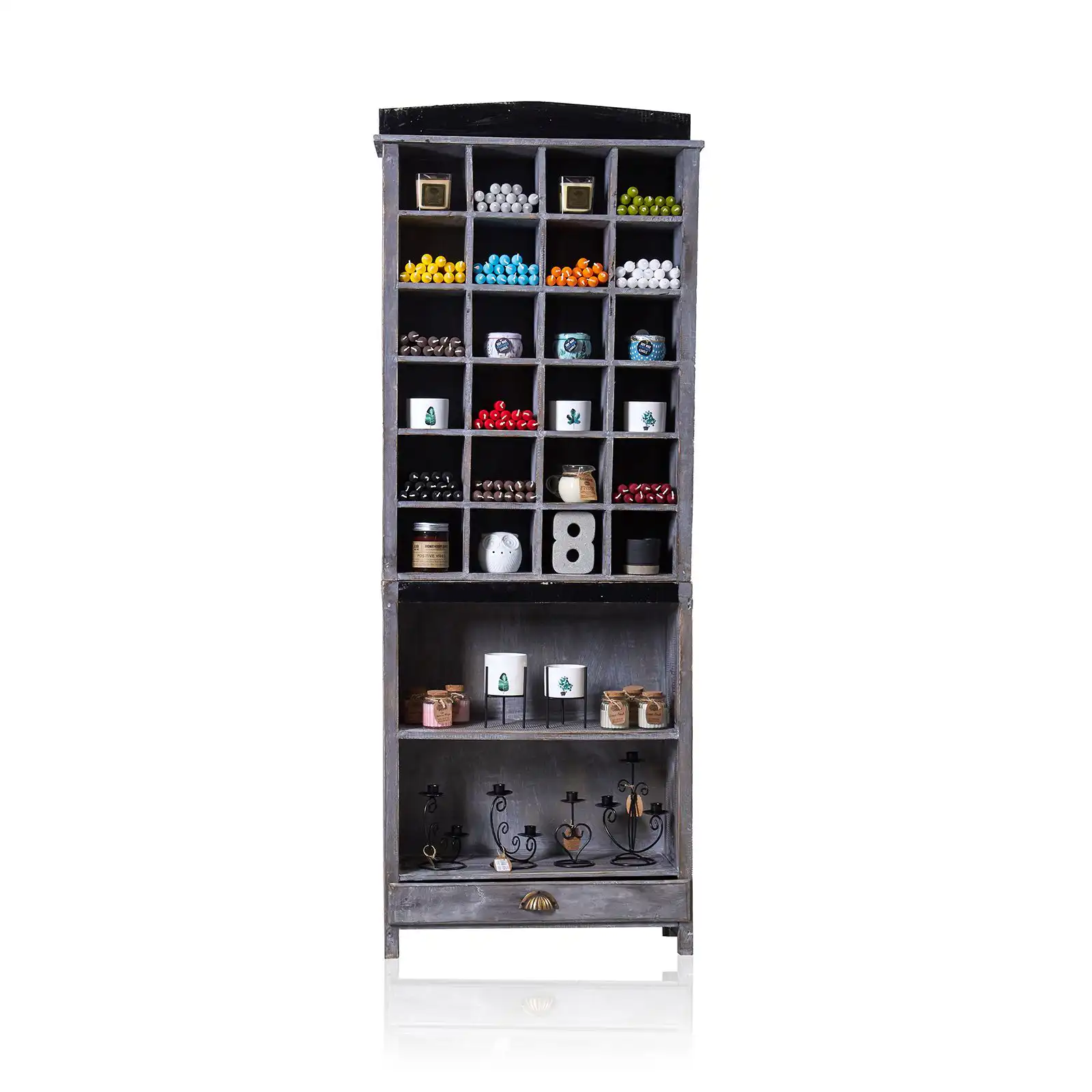 Dinner Candle Display Stand – Greywash | www.artisangoods.co.uk 9 Dinner Candle Display Stand – Greywash | www.artisangoods.co.uk 8