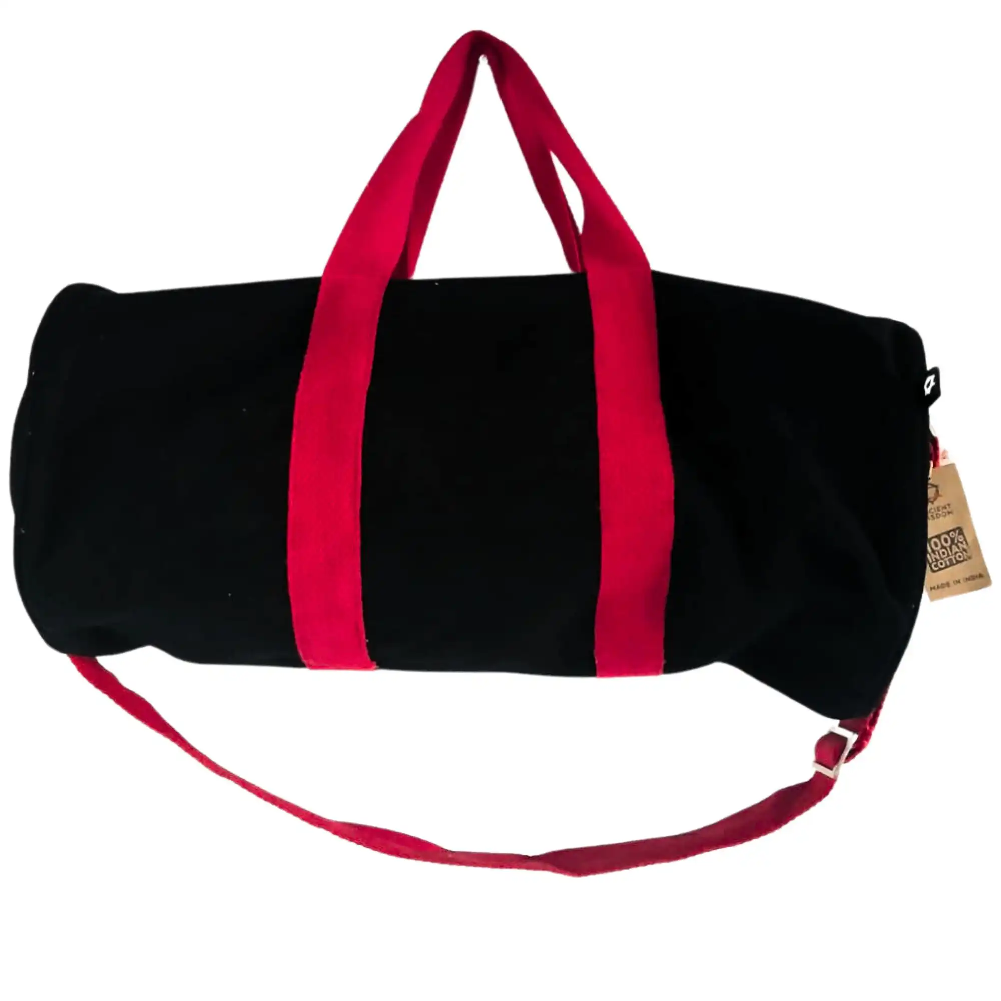 Don’t Quit Gym Bag – Black – Cherry Pink Handle | www.artisangoods.co.uk 2 Don’t Quit Gym Bag – Black – Cherry Pink Handle | www.artisangoods.co.uk 1