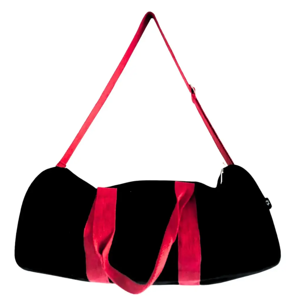 Don’t Quit Gym Bag – Black – Cherry Pink Handle | www.artisangoods.co.uk 2