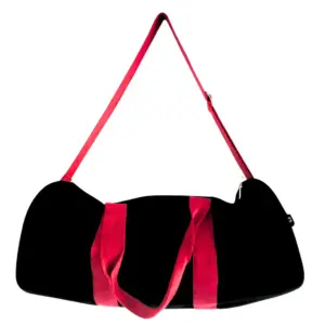 Don’t Quit Gym Bag – Black – Cherry Pink Handle | www.artisangoods.co.uk 2