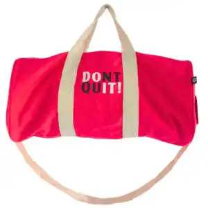 Don’t Quit Gym Bag – Cherry Pink | www.artisangoods.co.uk 1