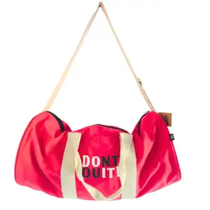 Don’t Quit Gym Bag – Cherry Pink | www.artisangoods.co.uk 4