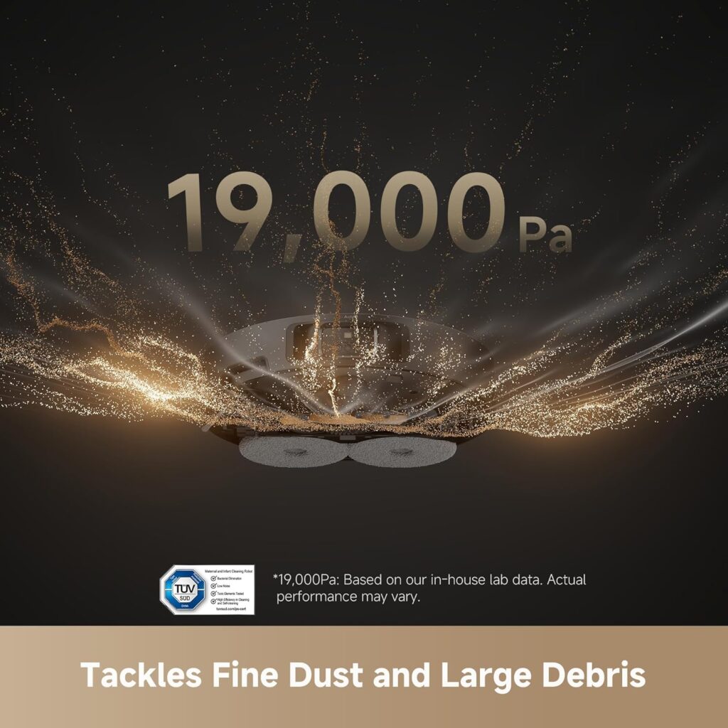 dreame L40s Pro Ultra Robot Vacuum and Mop 19000Pa Suction Power