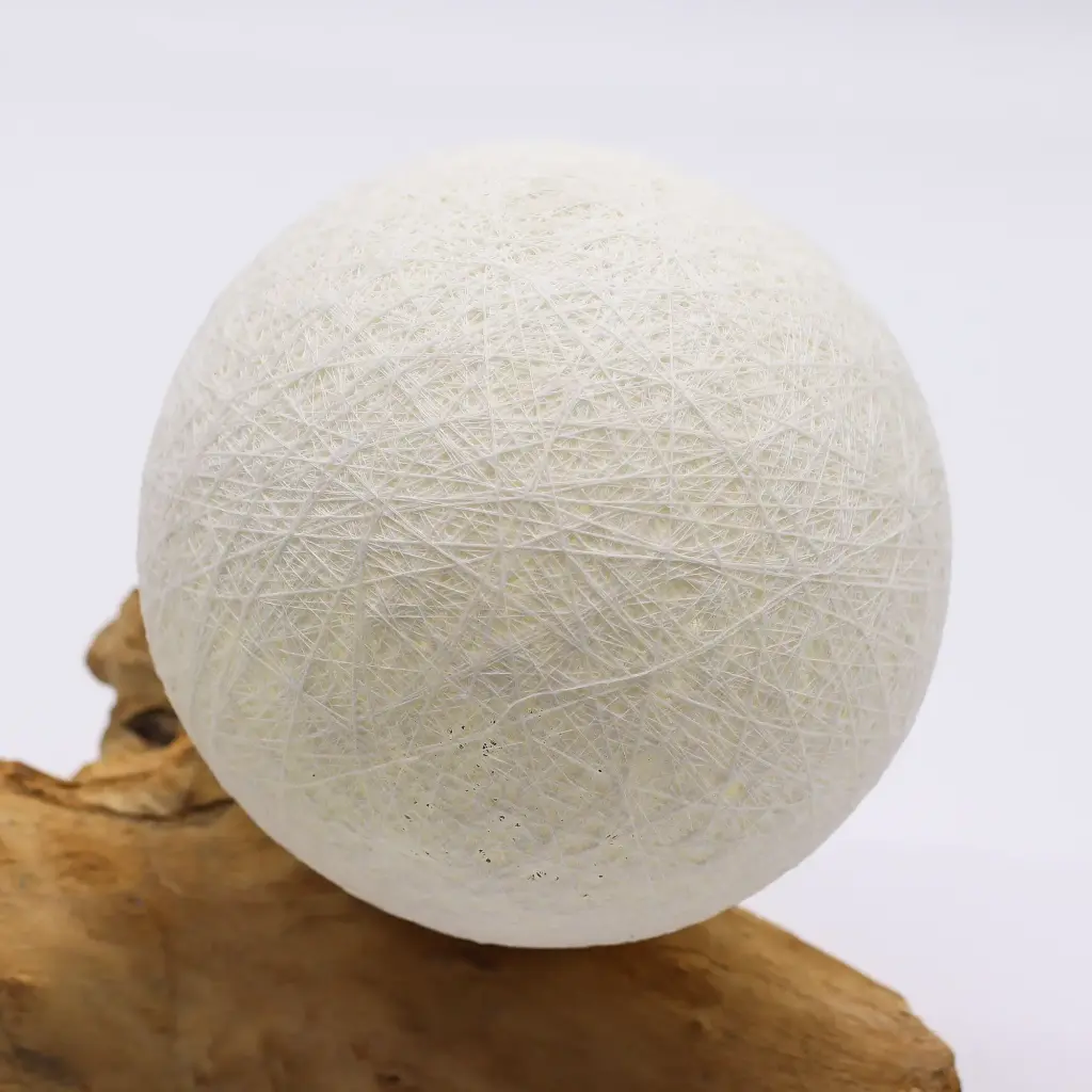 DriftGlow Lamp Cotton Luna Ivory Shade | www.artisangoods.co.uk