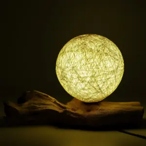 DriftGlow Lamp Cotton Wrap Cream Shade | www.artisangoods.co.uk 4