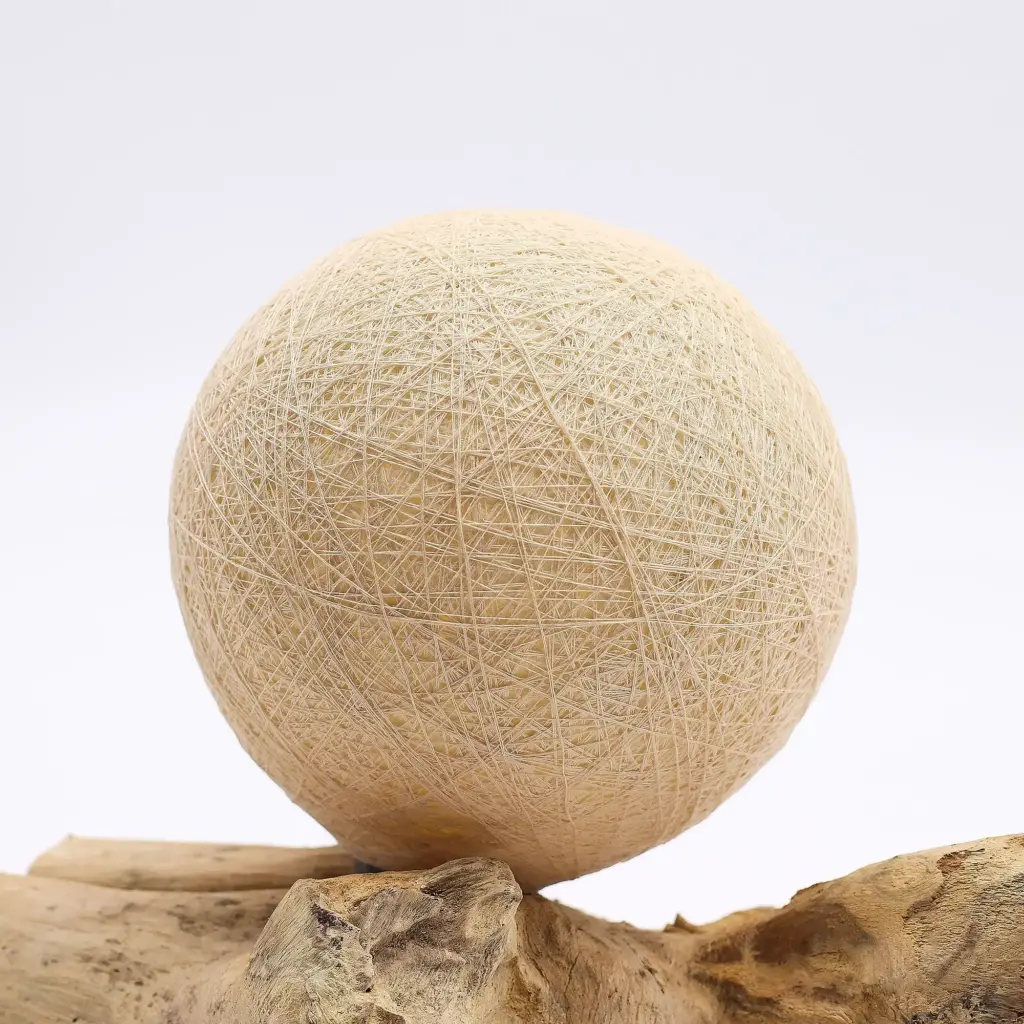 DriftGlow Lamp Cotton Wrap Cream Shade | www.artisangoods.co.uk 2