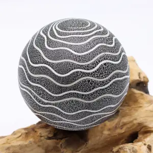DriftGlow Lamp Grey Luna Shade | www.artisangoods.co.uk 2