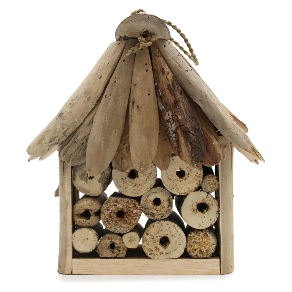 Driftwood Bee & Insect Box | www.artisangoods.co.uk