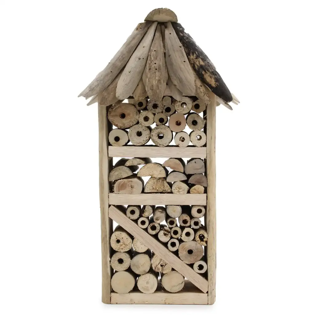 Driftwood Bee & Insect Highrise Box | www.artisangoods.co.uk