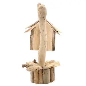 Driftwood Birdbox – On Stand | www.artisangoods.co.uk 3