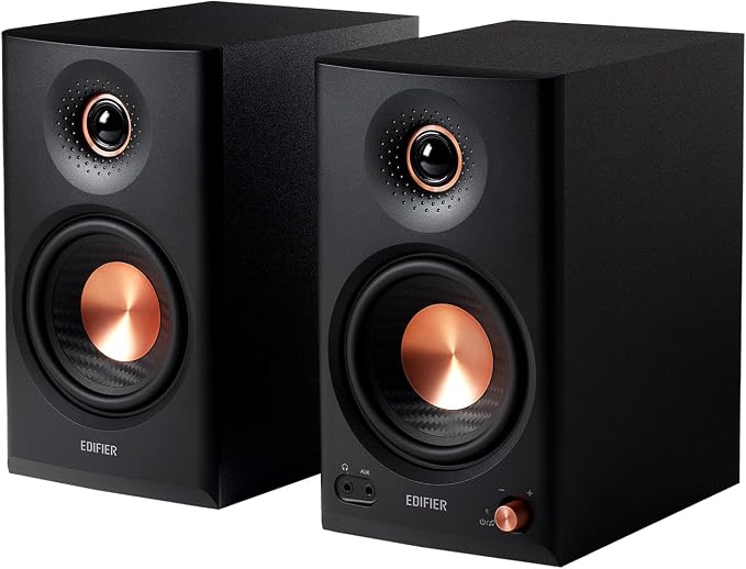Edifier MR4.5 Bi-amped Studio Monitor Speakers 80 W RMS - Black
