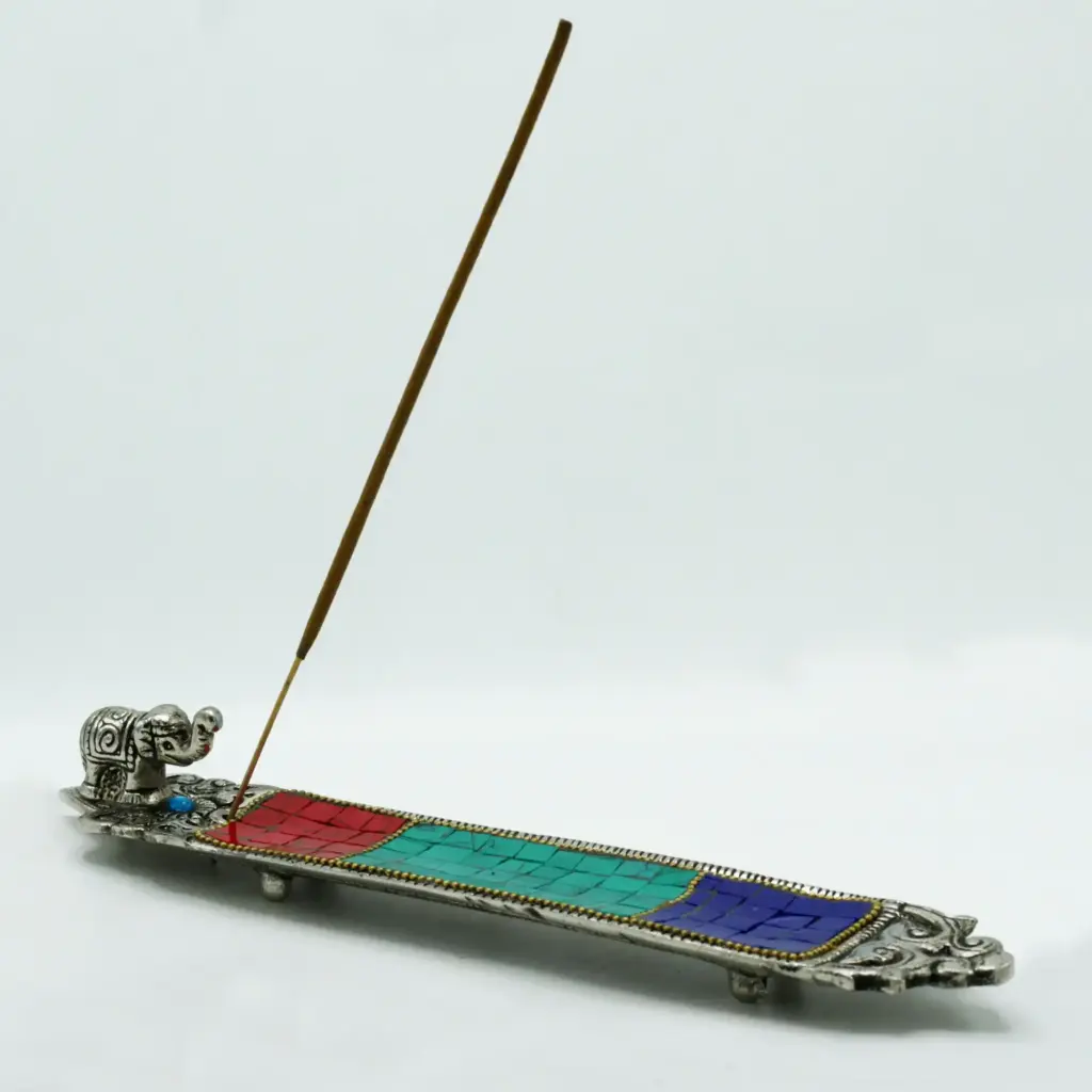 Elephant Long Tibetan Incense Holder | www.artisangoods.co.uk 2