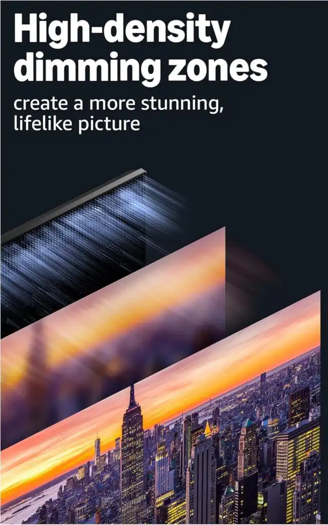 Ember 65-Inch 4K QLED Mini-LED Smart TV with Dolby Atmos
