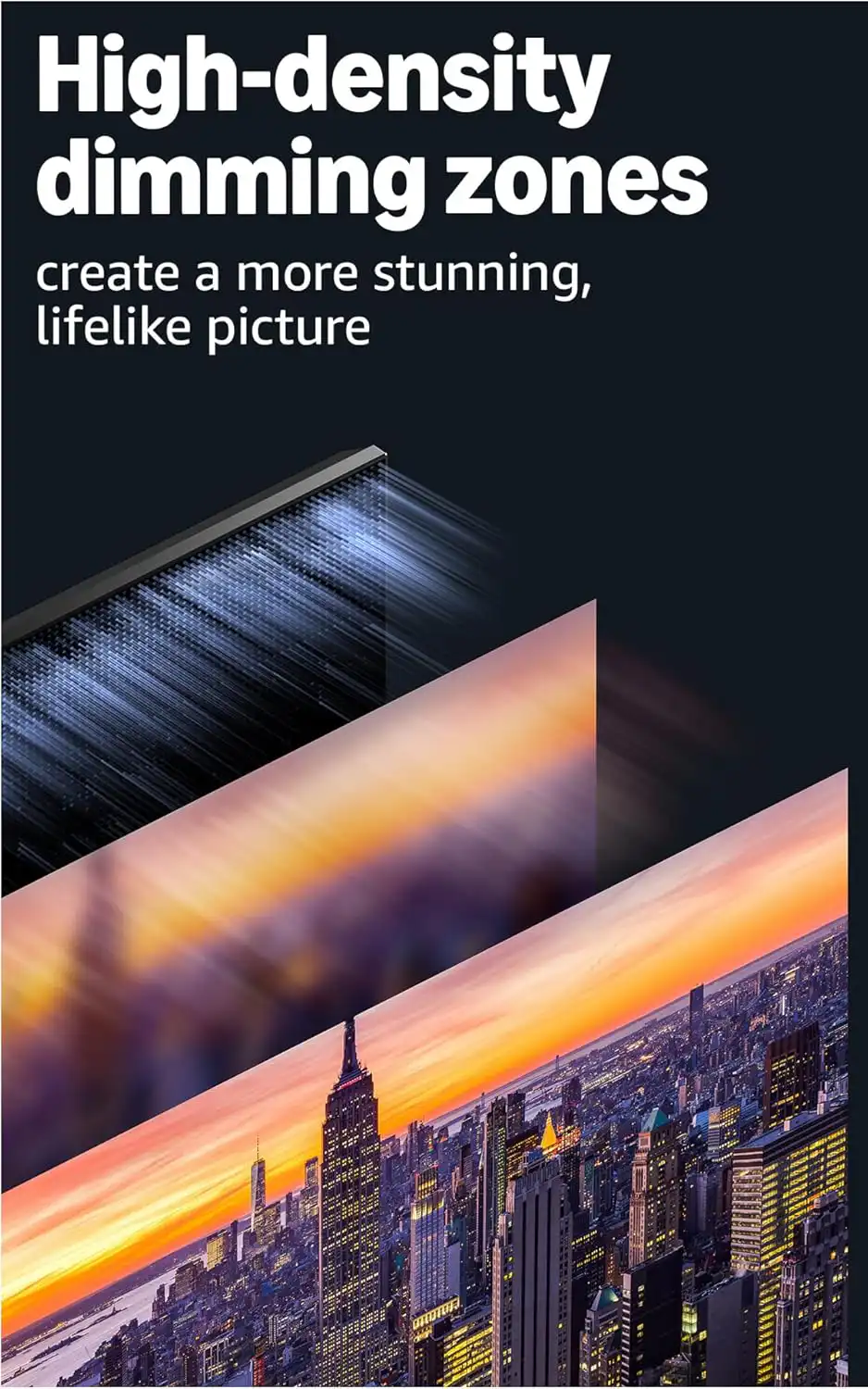 Ember 65-Inch 4K QLED Mini-LED Smart TV with Dolby Atmos