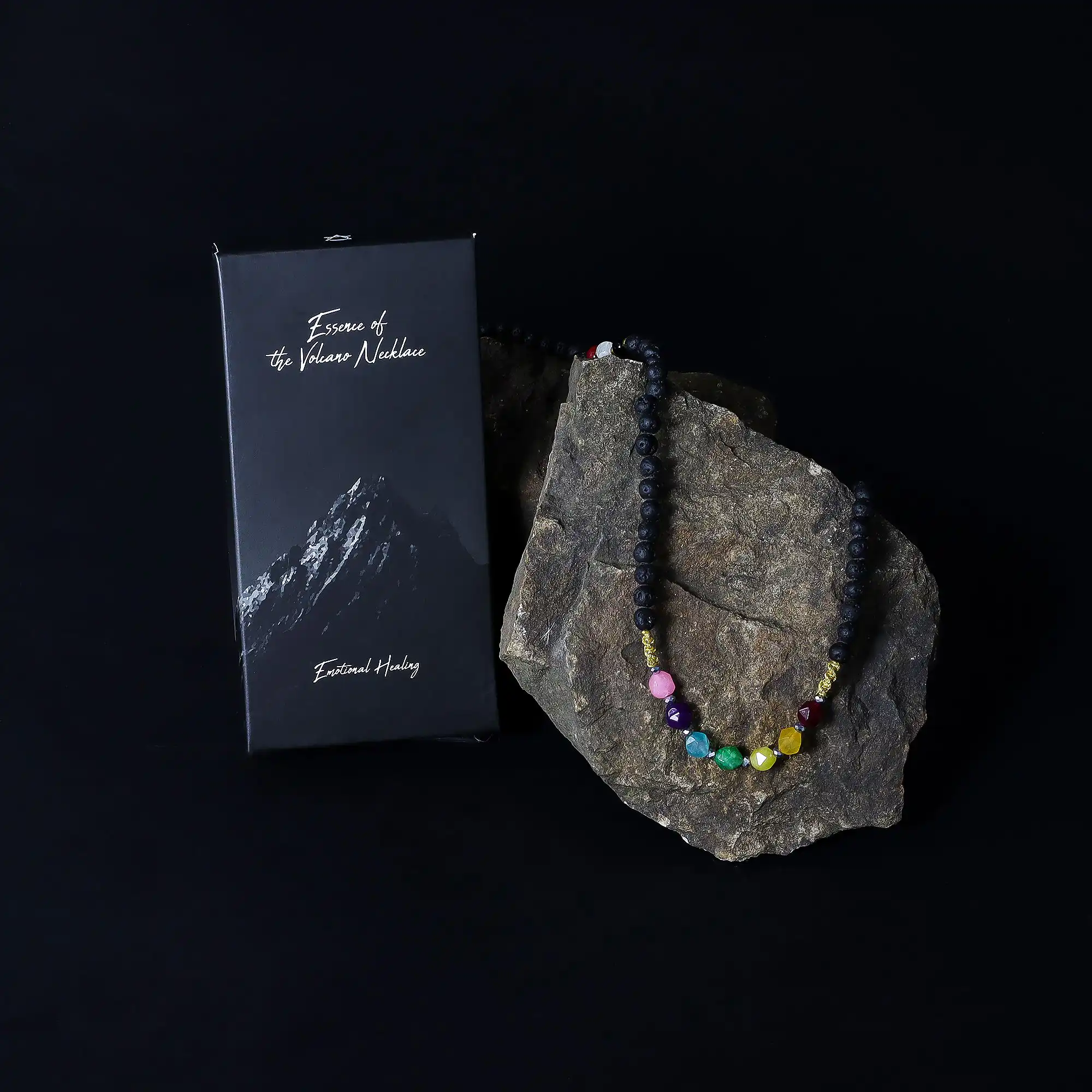 Essence of the Volcano Necklace – Emotional Healing | www.artisangoods.co.uk 6 Essence of the Volcano Necklace - Emotional Healing - Image 5