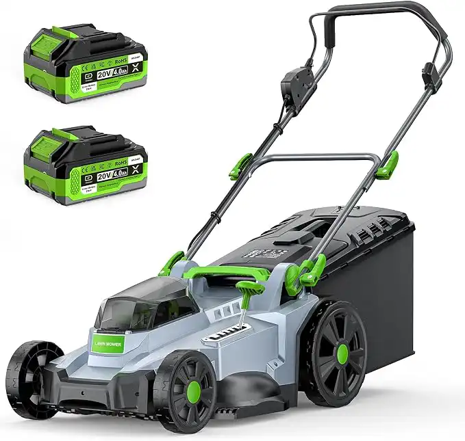 ETOOLAB 40 V Cordless Lawnmower, 42 cm Cut, Brushless Motor