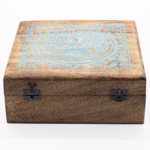 Extra Large Mango Box  – Buddha Bodi Tree | www.artisangoods.co.uk 2