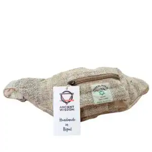 Extra Pure Hemp Bum/Fanny Bag | www.artisangoods.co.uk 1
