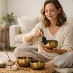 How to Use Singing Bowls for a Calmer Home