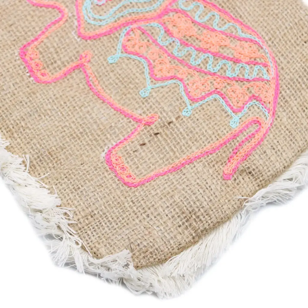 Fab Fringe Bag – Elephant Embroidery | www.artisangoods.co.uk 4