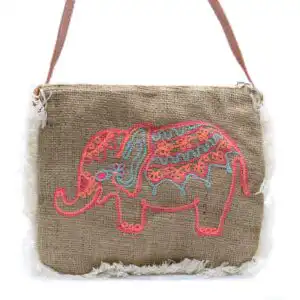 Fab Fringe Bag – Elephant Embroidery | www.artisangoods.co.uk 1