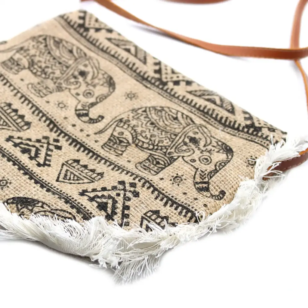 Fab Fringe Bag – Elephant Print | www.artisangoods.co.uk 3
