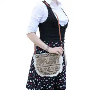 Fab Fringe Bag – Elephant Print | www.artisangoods.co.uk 1