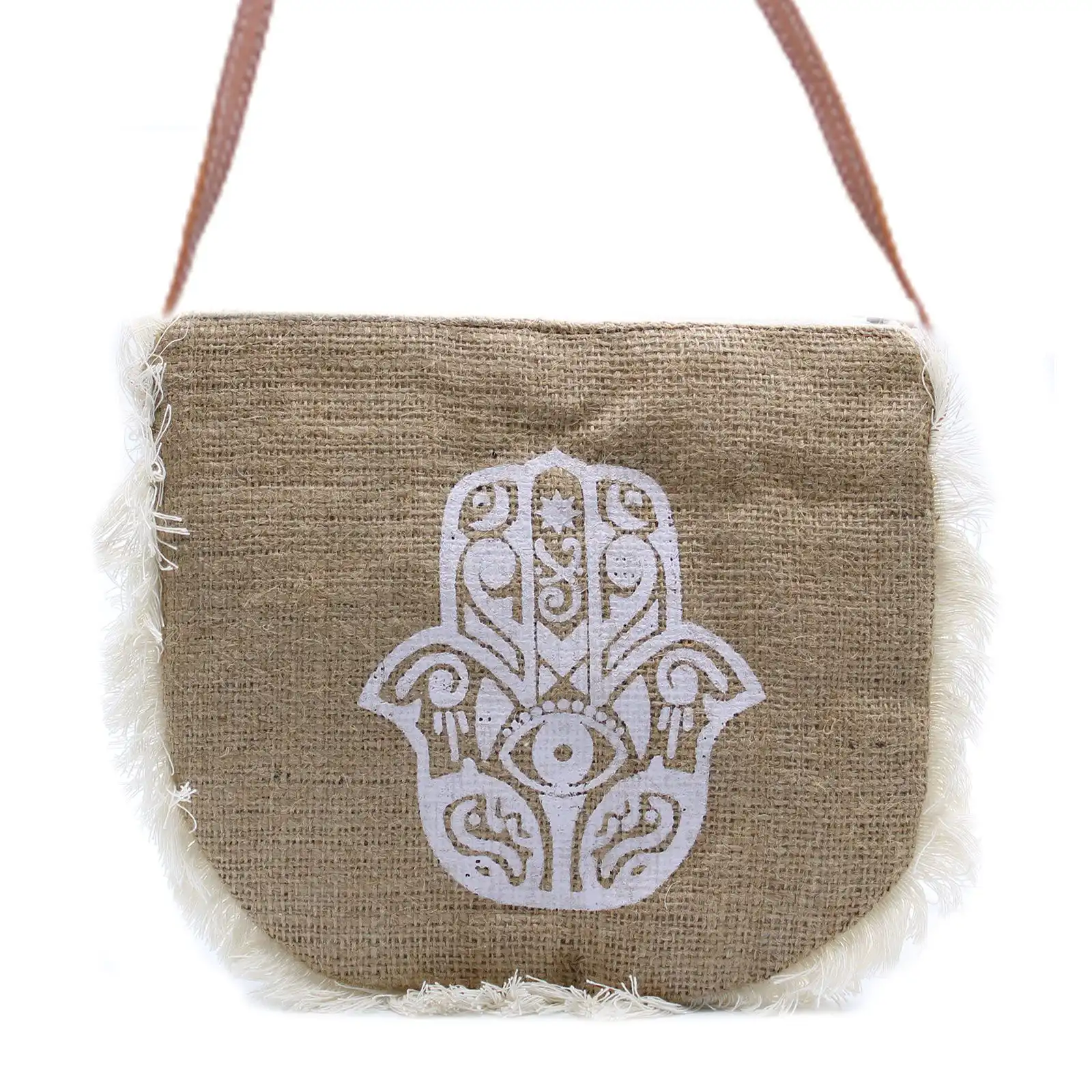 Fab Fringe Bag – Hamsa Print | www.artisangoods.co.uk 2 Fab Fringe Bag – Hamsa Print | www.artisangoods.co.uk 1