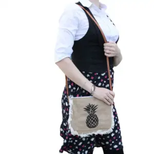 Fab Fringe Bag – Pineapple Print | www.artisangoods.co.uk 2