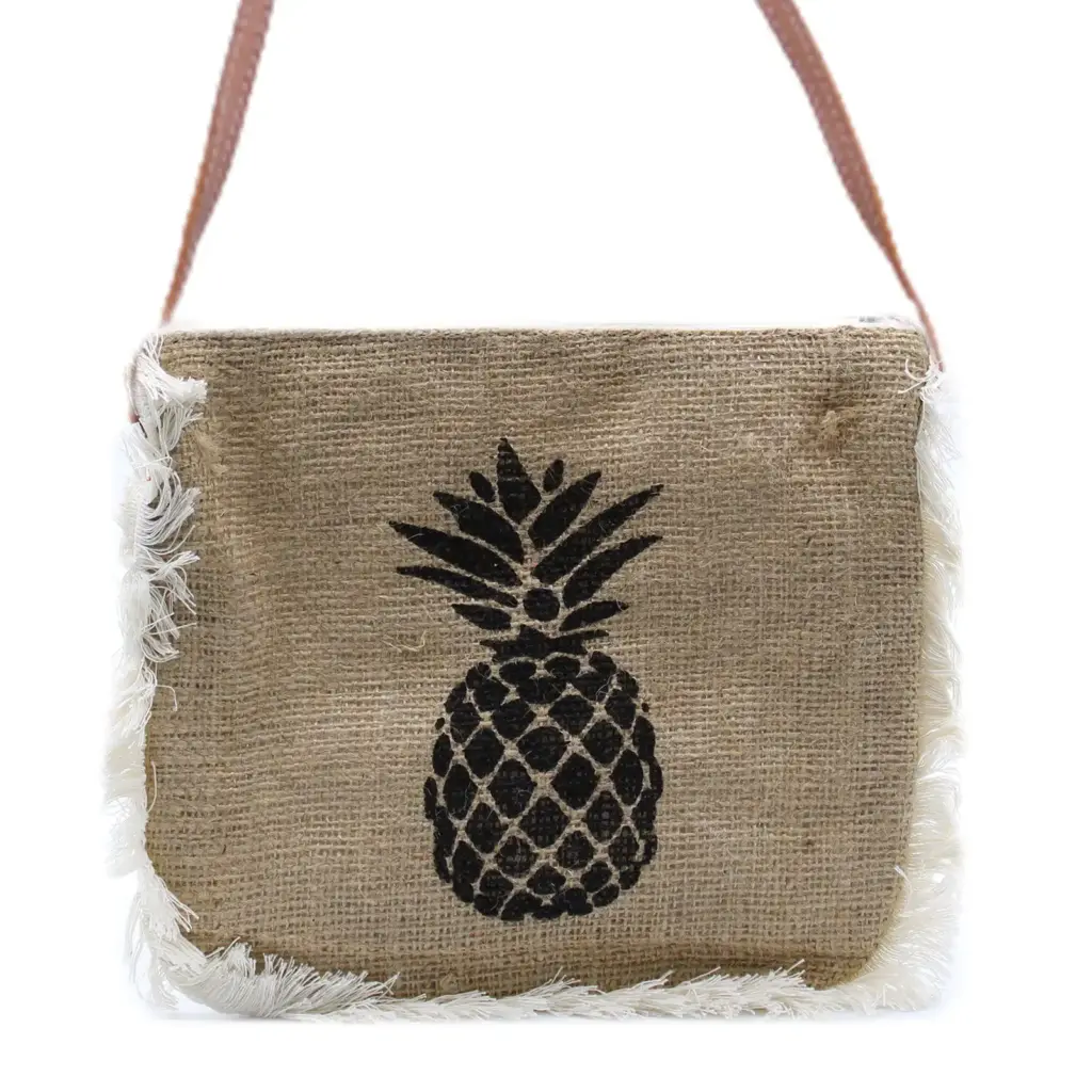 Fab Fringe Bag – Pineapple Print | www.artisangoods.co.uk