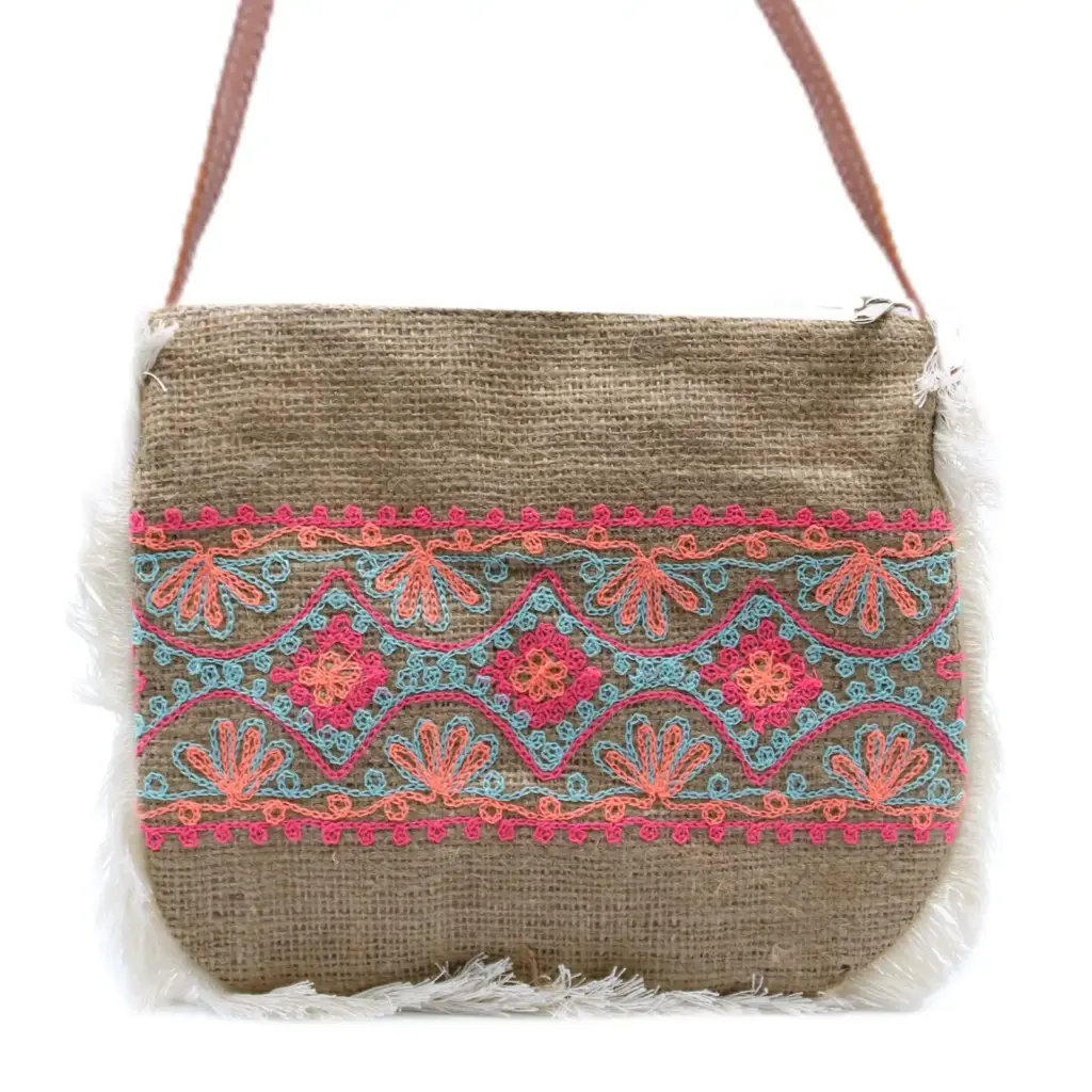 Fab Fringe Bag – Summer Pattern Embroidery | www.artisangoods.co.uk 2 Fab Fringe Bag – Summer Pattern Embroidery | www.artisangoods.co.uk 2